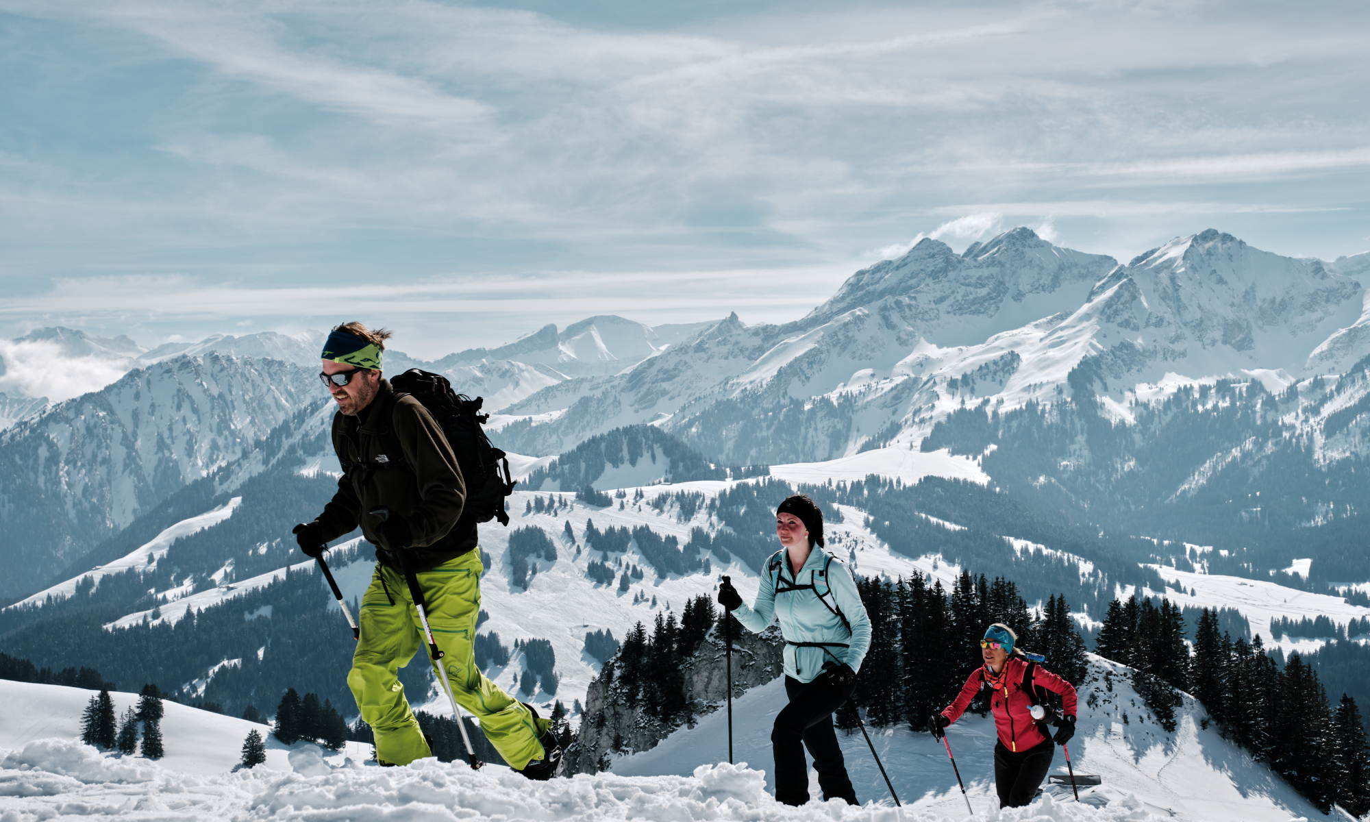 Ski touring - winter - Pays-d'Enhaut - Visualps