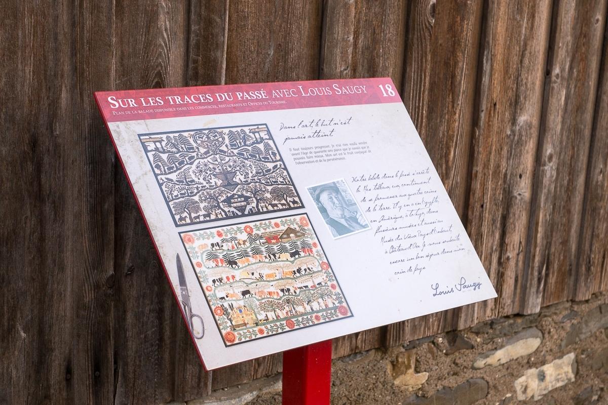 Art du découpage Paysd'Enhaut (Suisse)