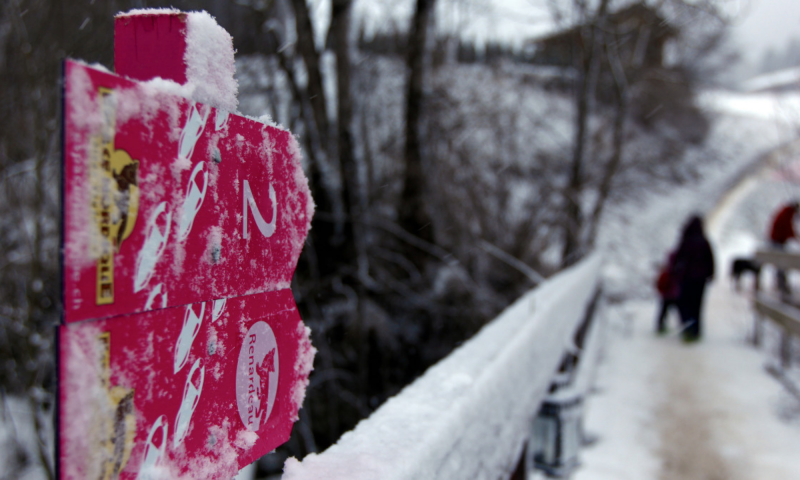 Winter hiking