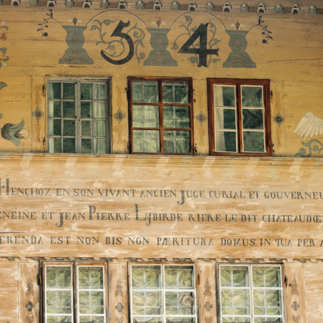 Typical chalet of Pays-d’Enhaut