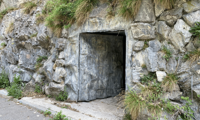 Vue extérieure pour les forts militaires de la Tine - Rossinière - été - Alice Jaquillard