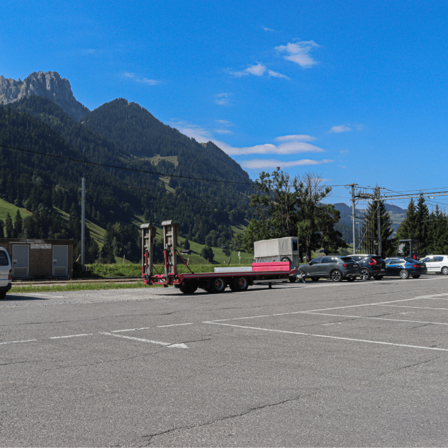 Rougemont train station parking