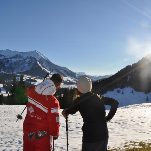 Snowshoeing tour