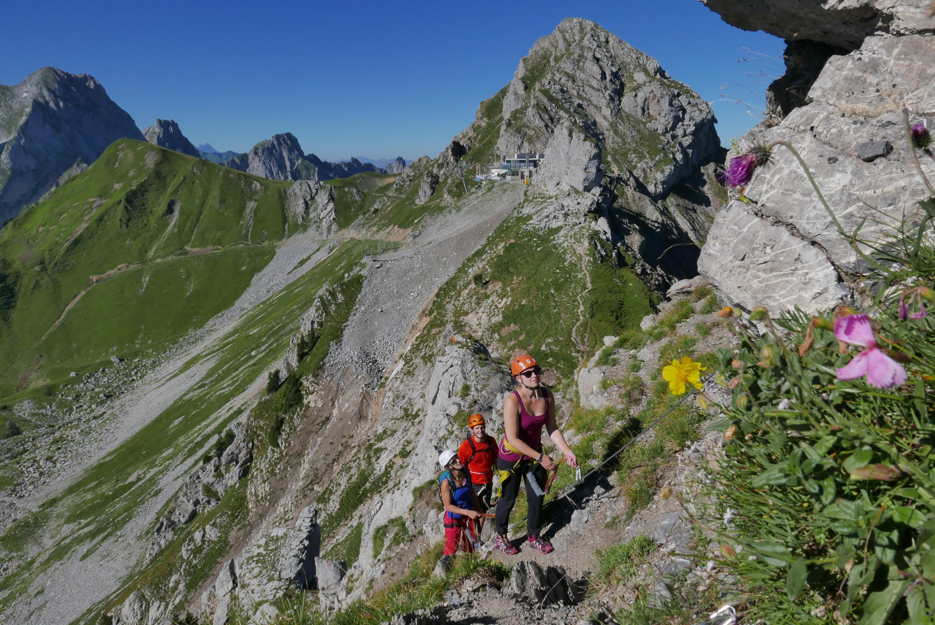 Via ferrata à La Videmanette