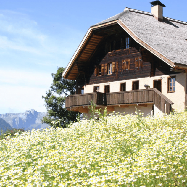 From Rossinière to the Jardin des Monts