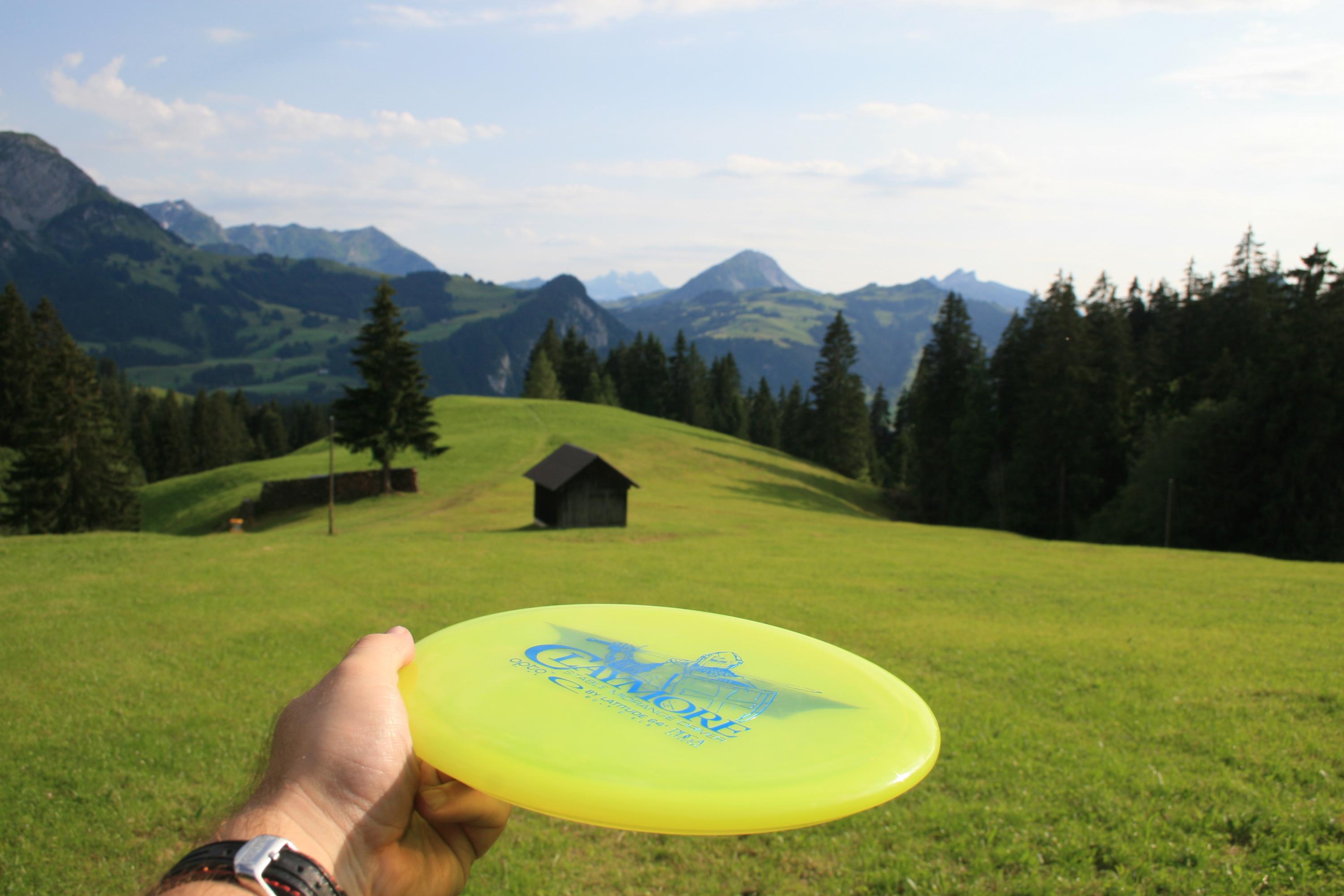 Disc Golf dans les Alpes Vaudoises