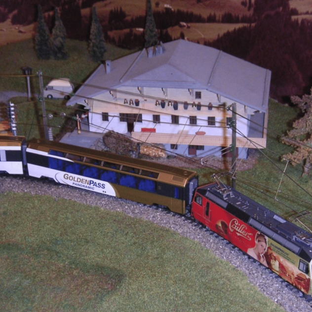 Model railway of the MOB