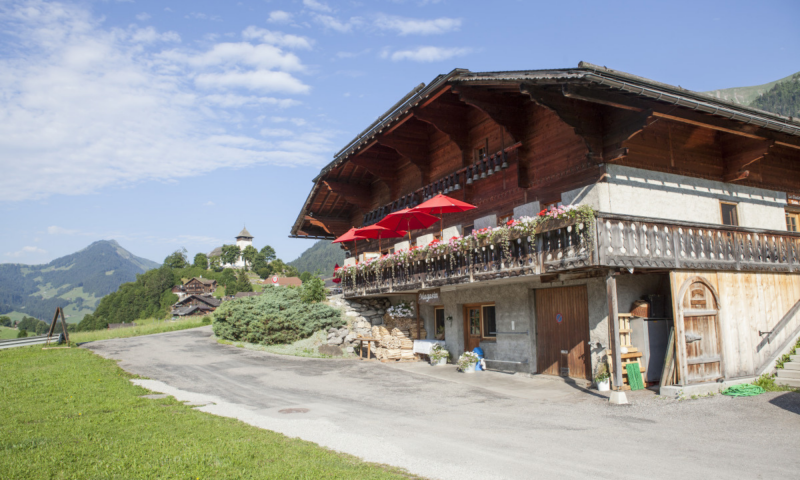 Restaurant Le Chalet - Sommer - Château-d'Oex - Frédéric Grangier