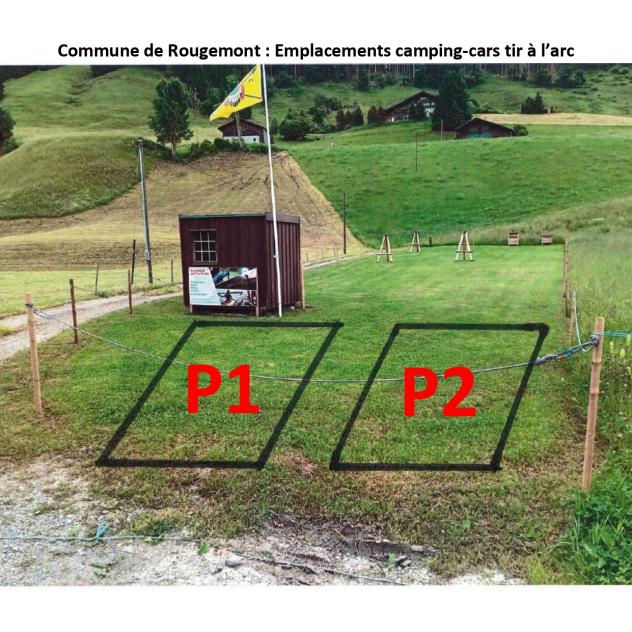 Archery parking lot, Rougemont