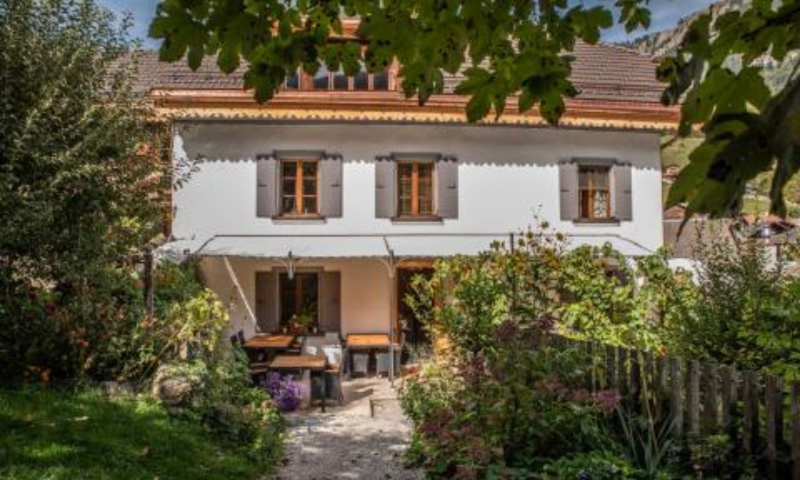 Restaurant Jardins de la Tour - Sommer - Rossinière - Jardins de la Tour