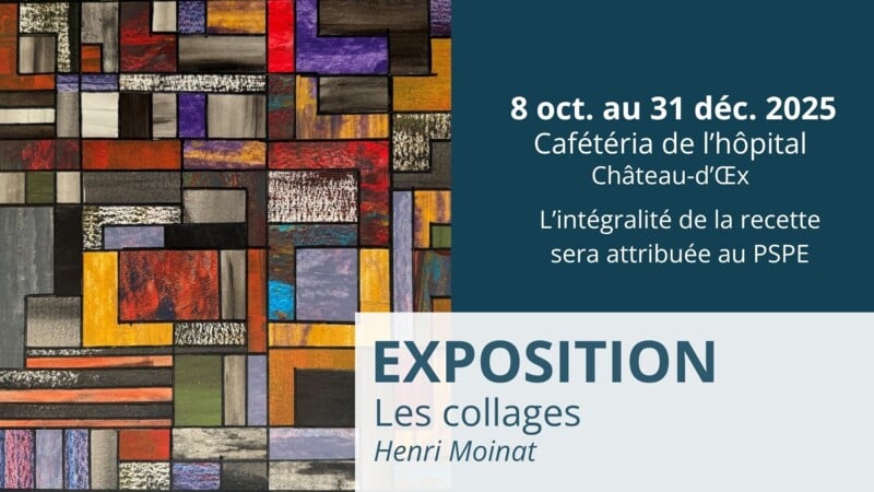 Exposition "Les collages" d'Henri Moinat