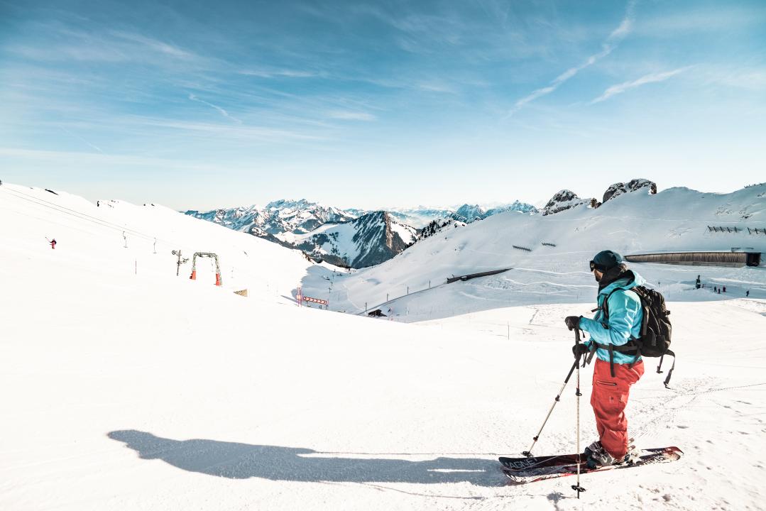 Ski rochers de Naye