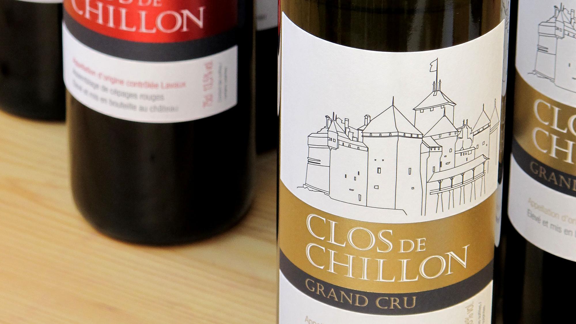 Clos de Chillon blanc et rouge