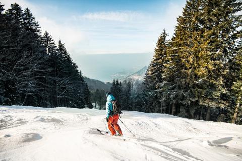Freeride morning in Jaman - Erfahrene Skifahrer