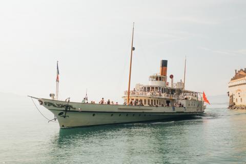 Arrivée en bateau