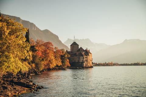 Chateau de Chillon Automne