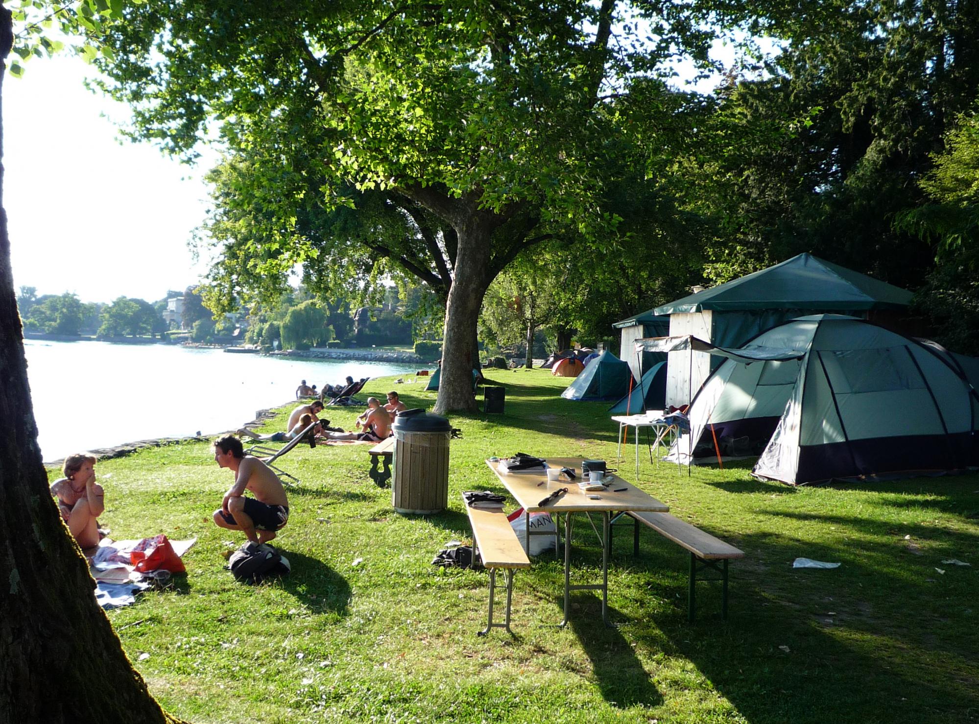 Camping de la Maladaire - Montreux Riviera