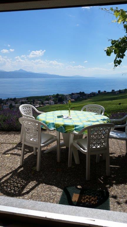 Terrasse CaveauSt-Amour à Chenaux
