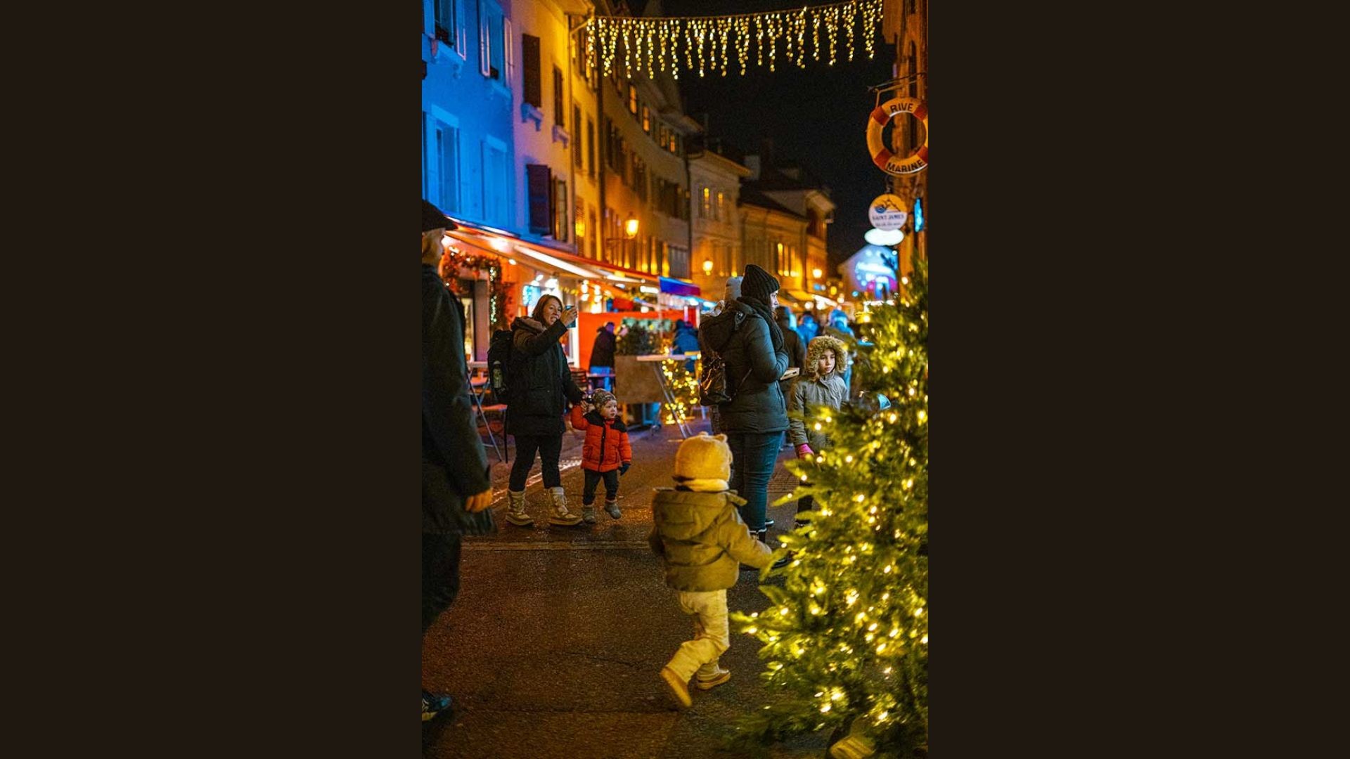 Quand Rive s'habille pour Noël