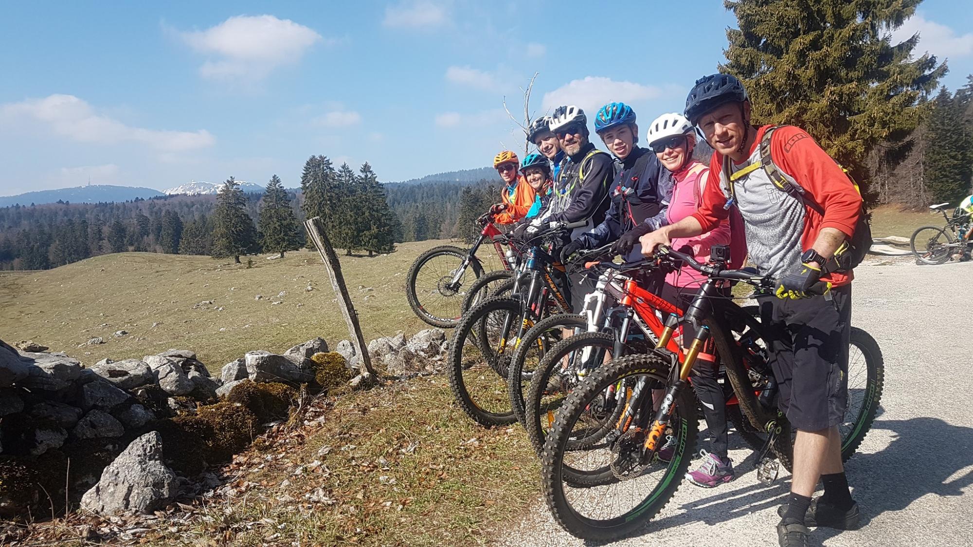 Sortie VTT