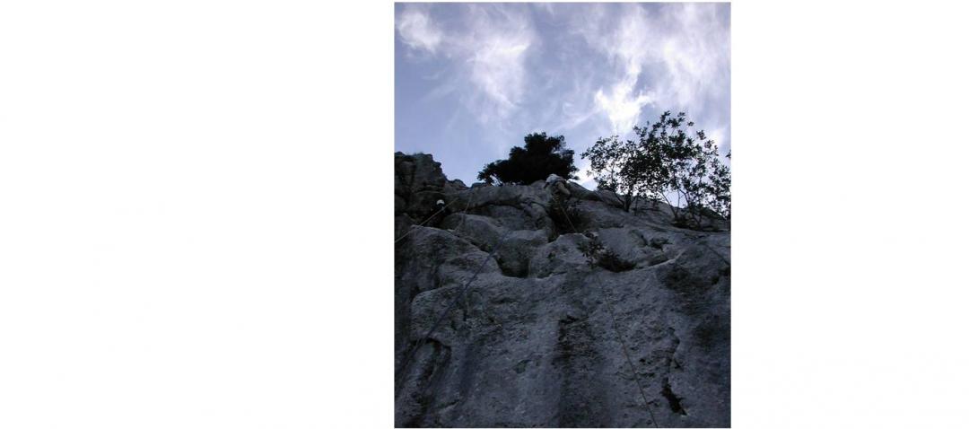 klettern Rocher de la Baume St-Cergue