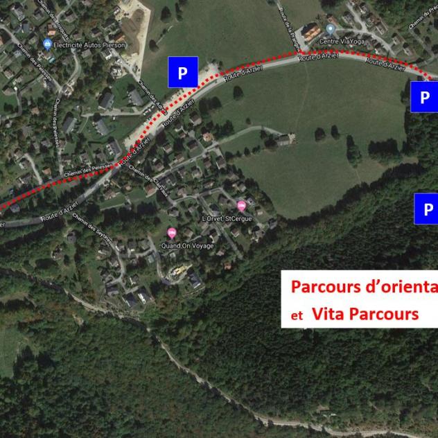 Parcours d'orientation à St-Cergue