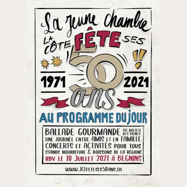 50 ans de la Jeune Chambre de la Côte Vaudoise