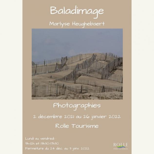 Ausstellung Baladimage - Marlyse Heughebaert - Rolle Tourisme