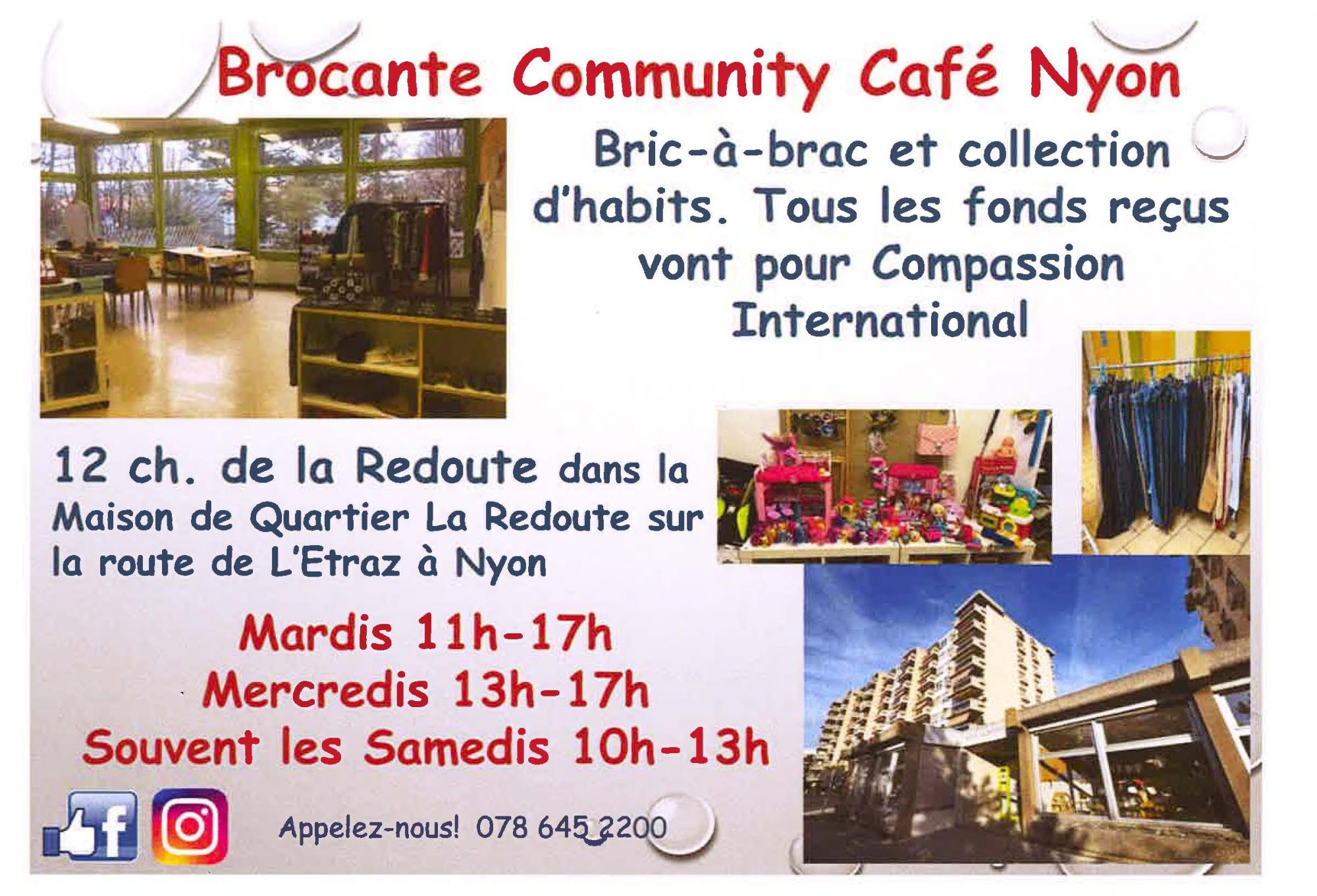 Community café la Redoute