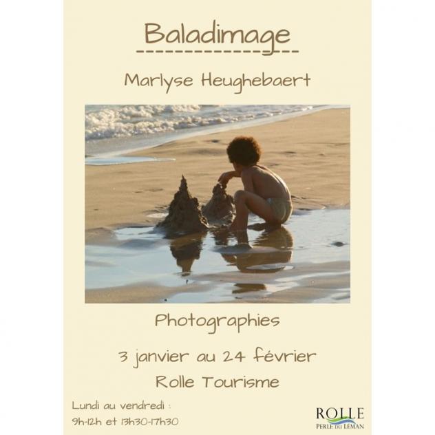 Exposition Baladimage - Marlyse Heughebaert - Rolle Tourisme