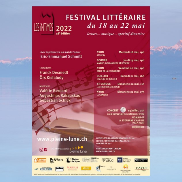 Festival Littéraire - LES INTIMES 2022