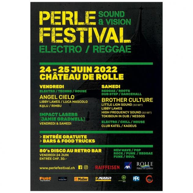 Electro und Reggae Festival - Perle Festival - Schloss Rolle