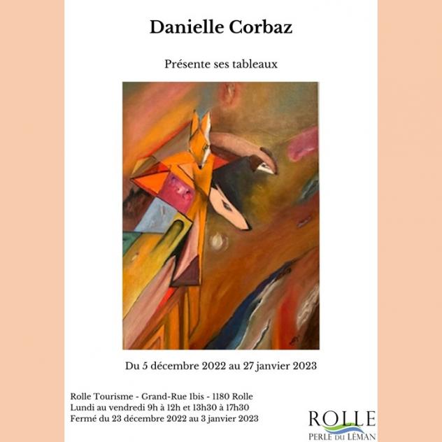 Exposition - Danielle Corbaz - Rolle Tourisme