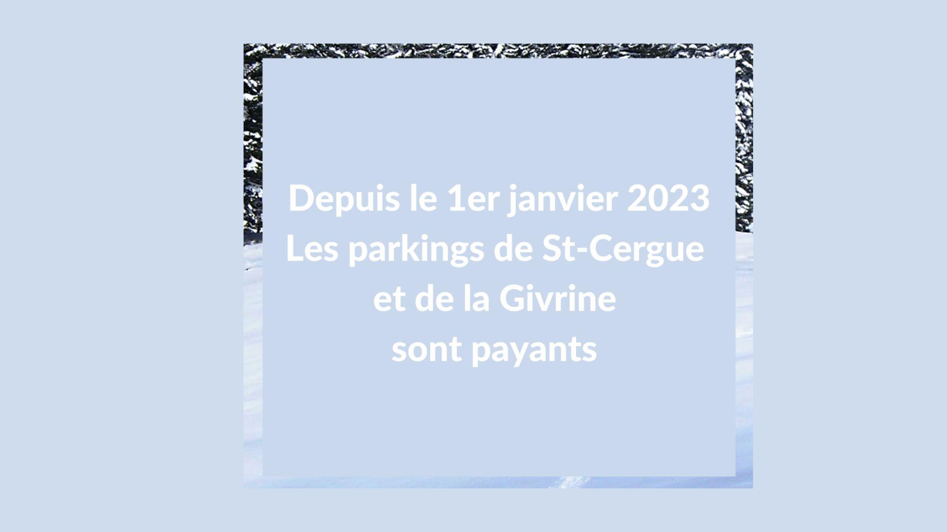 parkings payants st-cergue