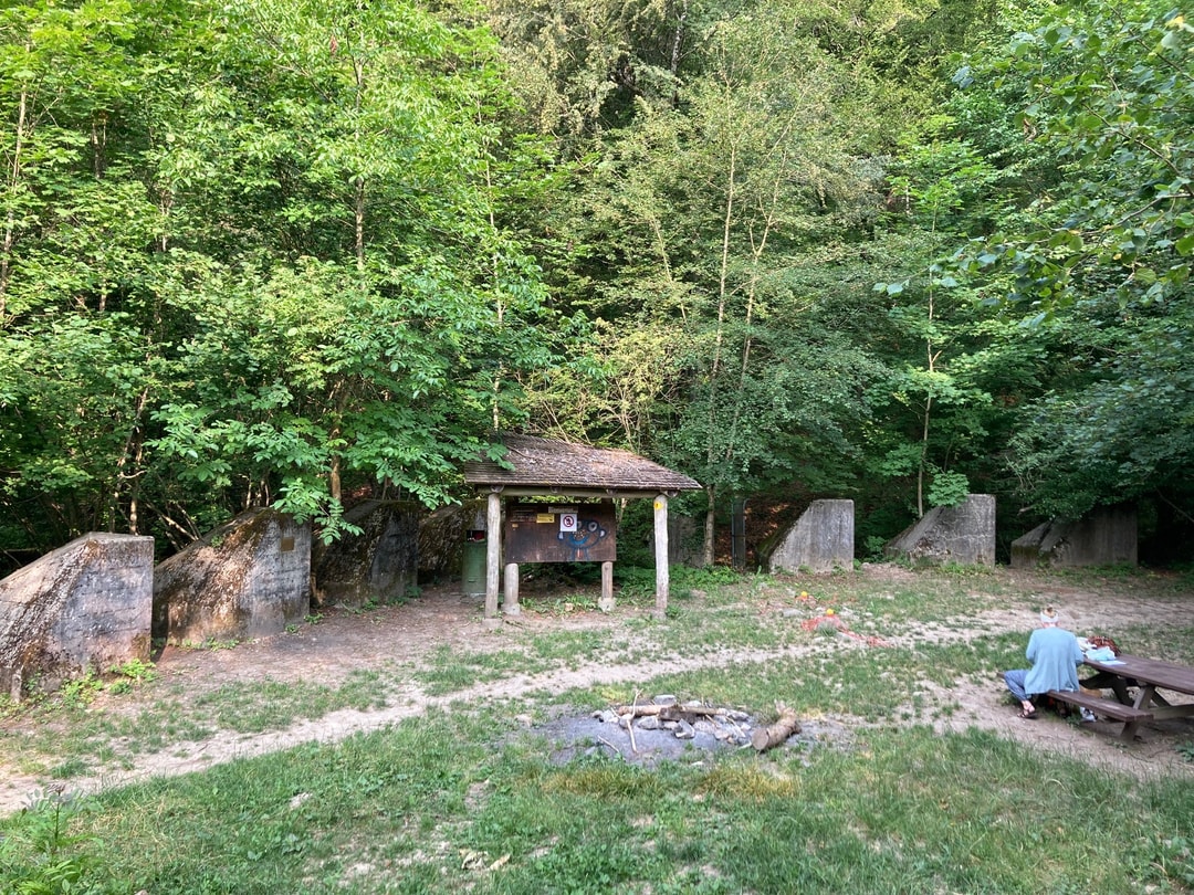  Chanélaz picnic area of la Crosette - Begnins 