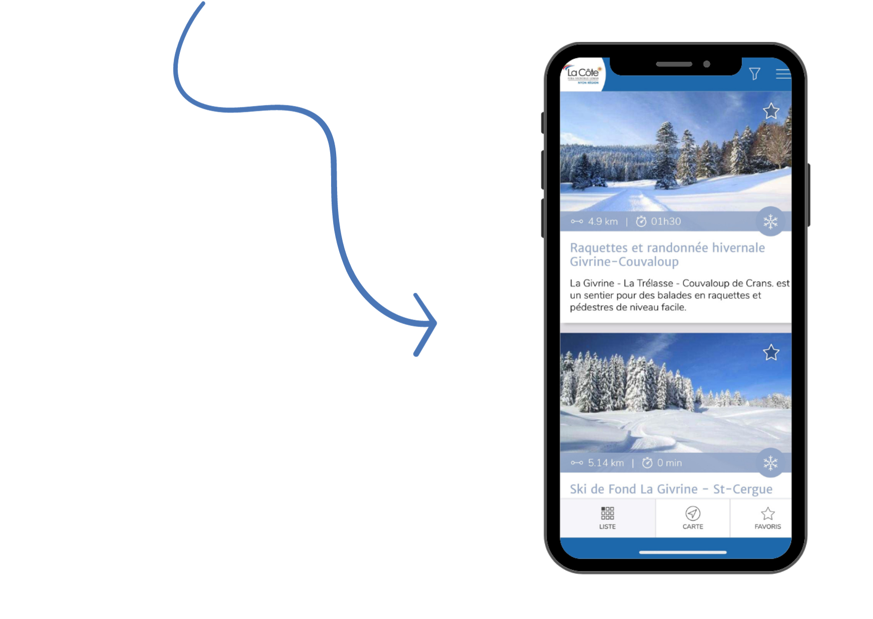 App Nyon Guide Hiver - FR