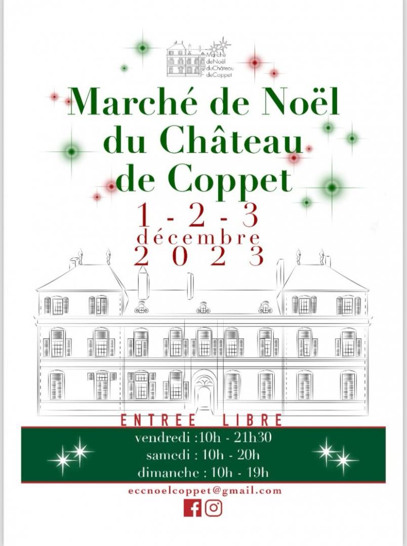 Christmas market at Château de Coppet