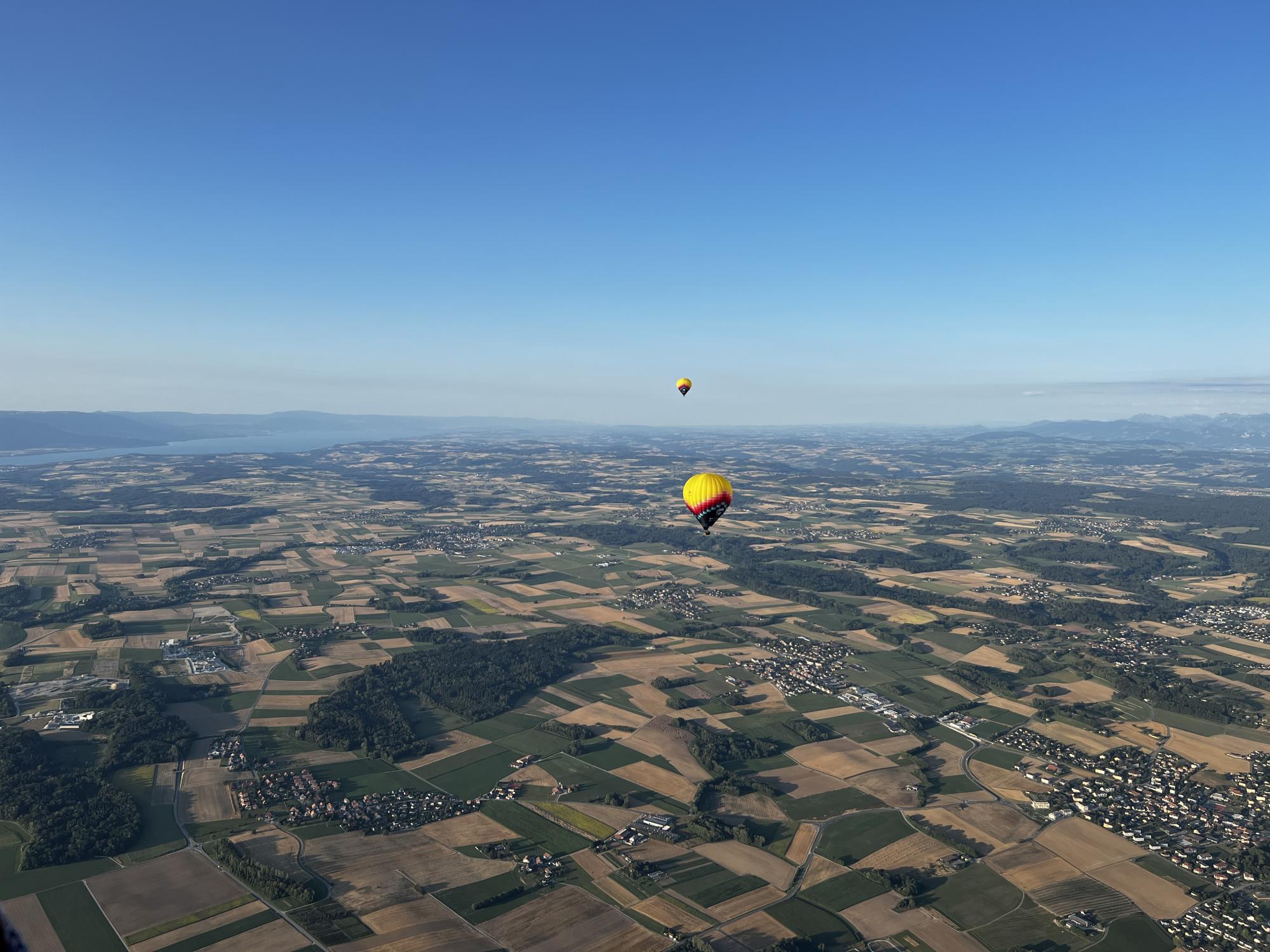 "Discovery" hot-air balloon flight