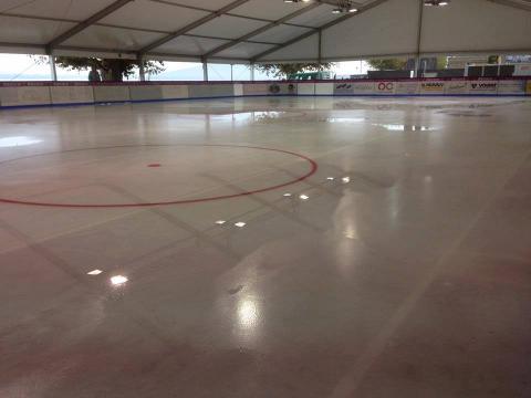 Eis skating in Nyon
