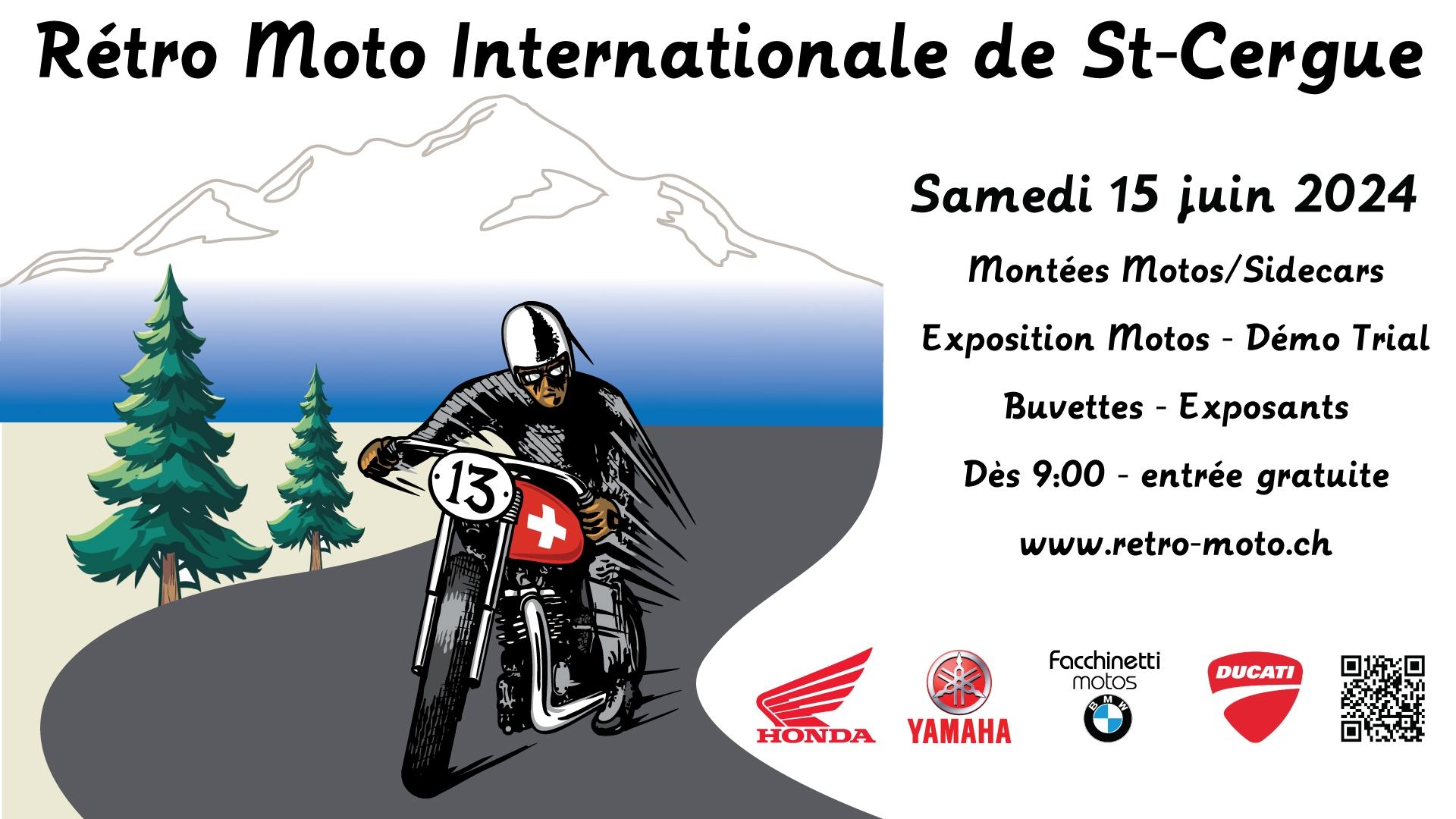 Rétro Moto Internationale de St-Cergue