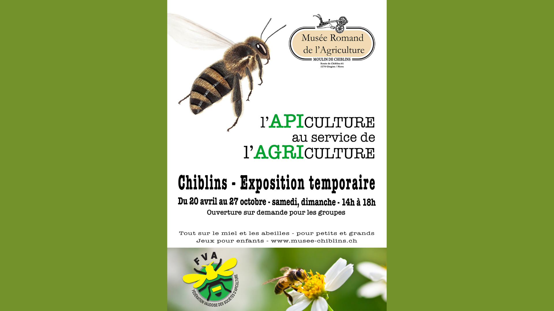 L'apiculture au service de l'agriculture | La Côte - Tourism