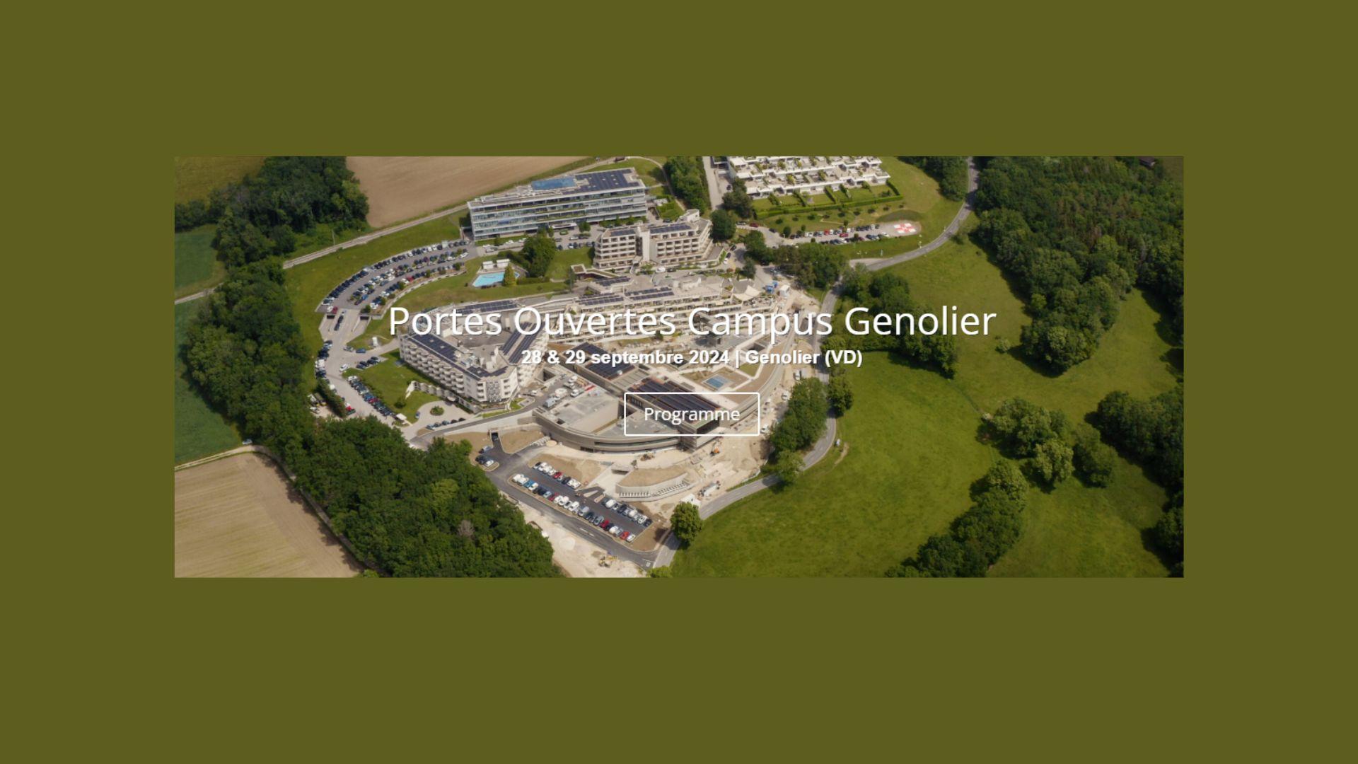 Campus Genolier portes ouvertes