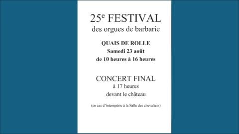 Festival des Orgues de Barbarie