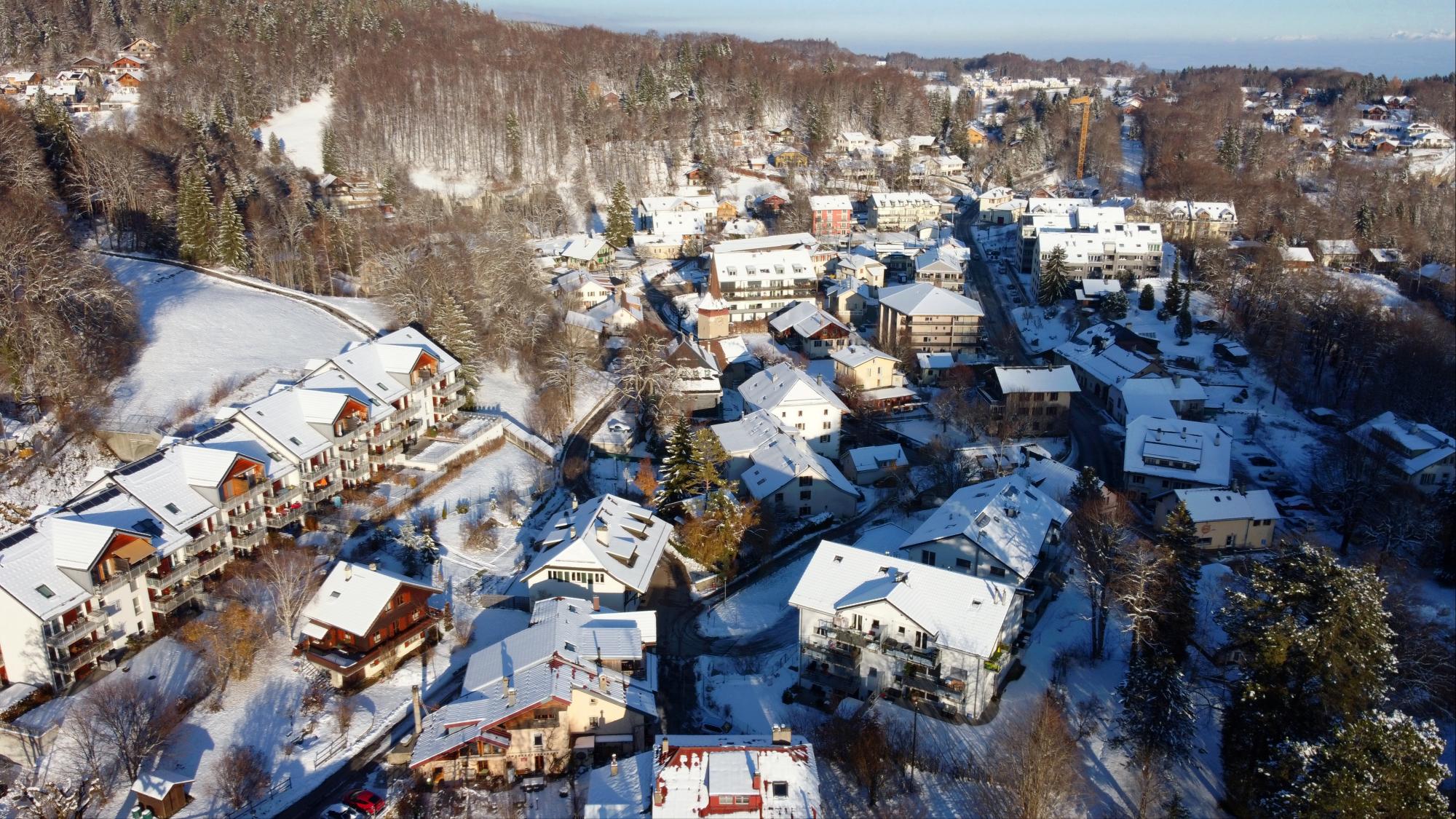 St-Cergue village hiver