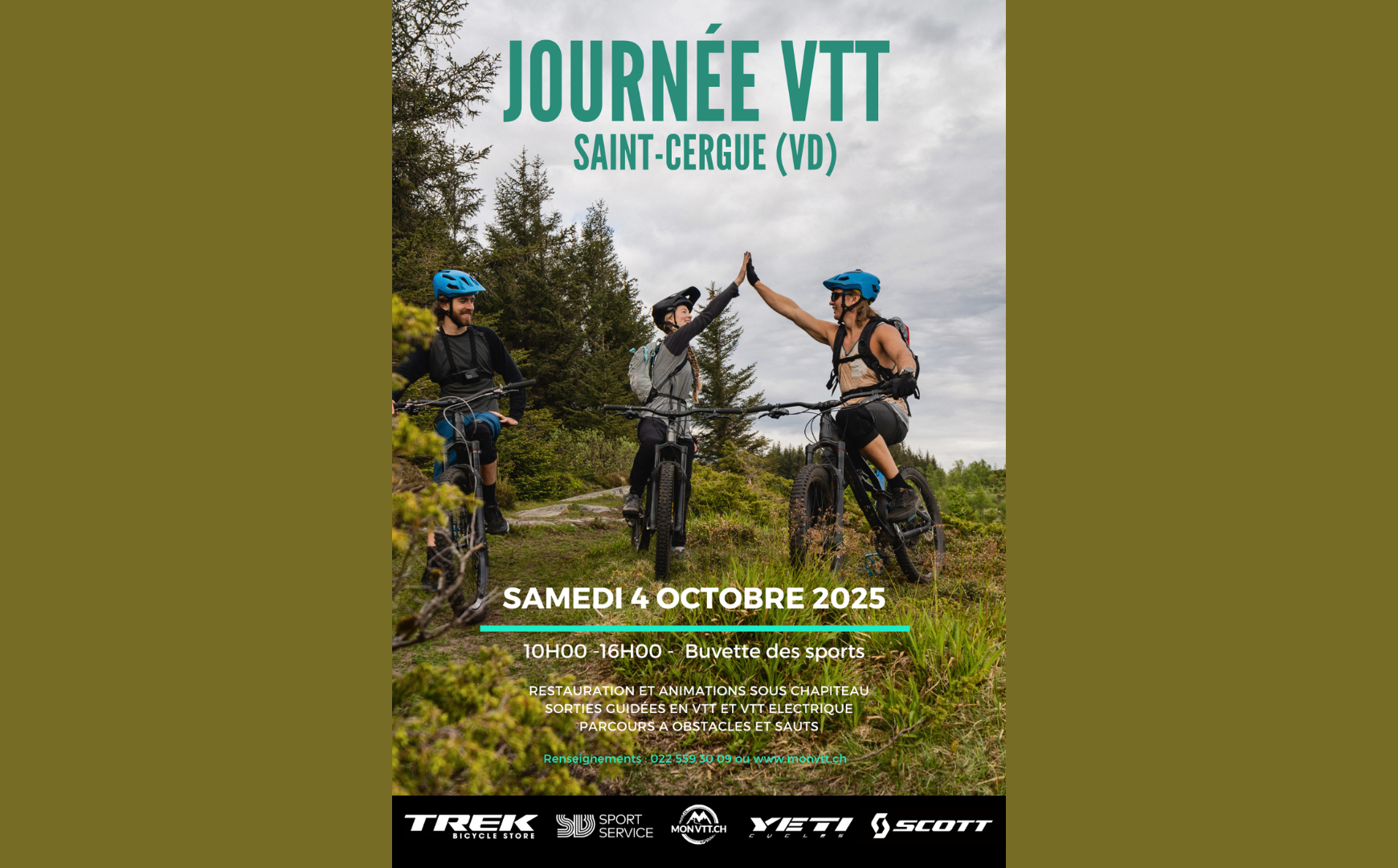 Journée VTT Saint-Cergue