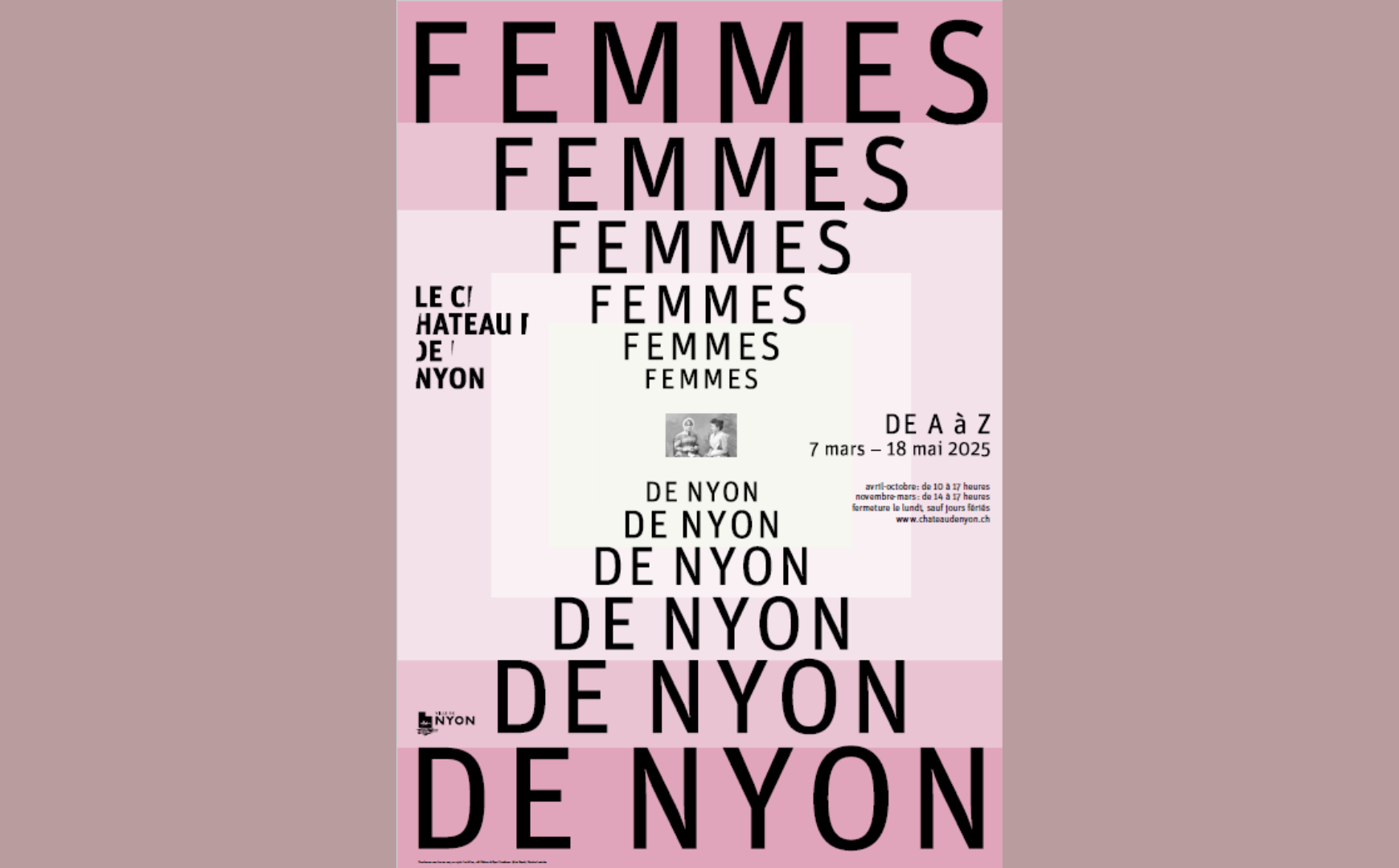 Exposition "Femmes de Nyon, de A à Z"