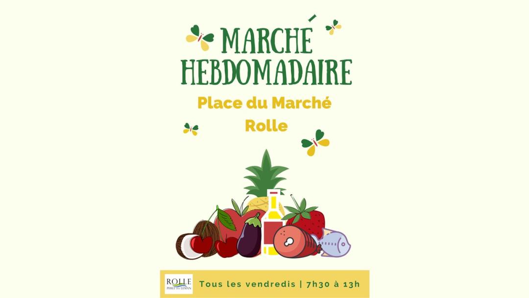 Marché hebdomadaire Pl du Marché