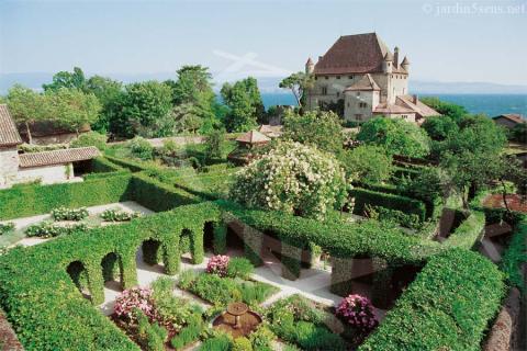 Jardin des Cinq Sens - Yvoire 