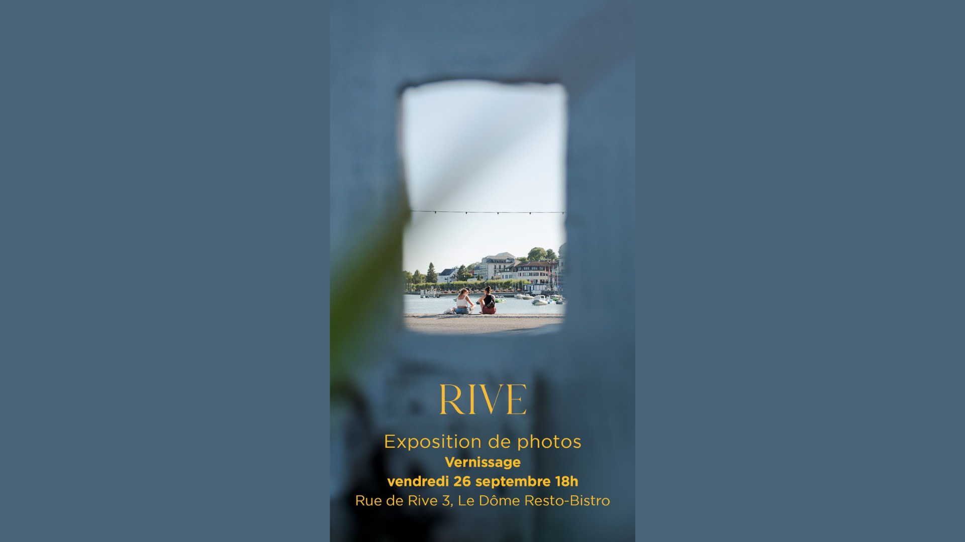 Expo de photos "Rive" par Sigfredo Haro