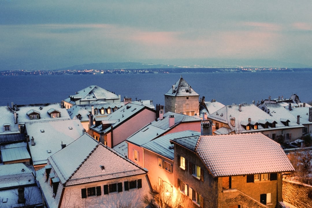 Toits de Nyon Hiver